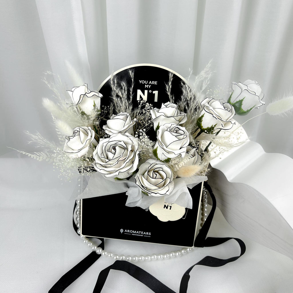 No. 1 Soap Rose Bag - Luxe Collection - Aromatears flower Soap Roses