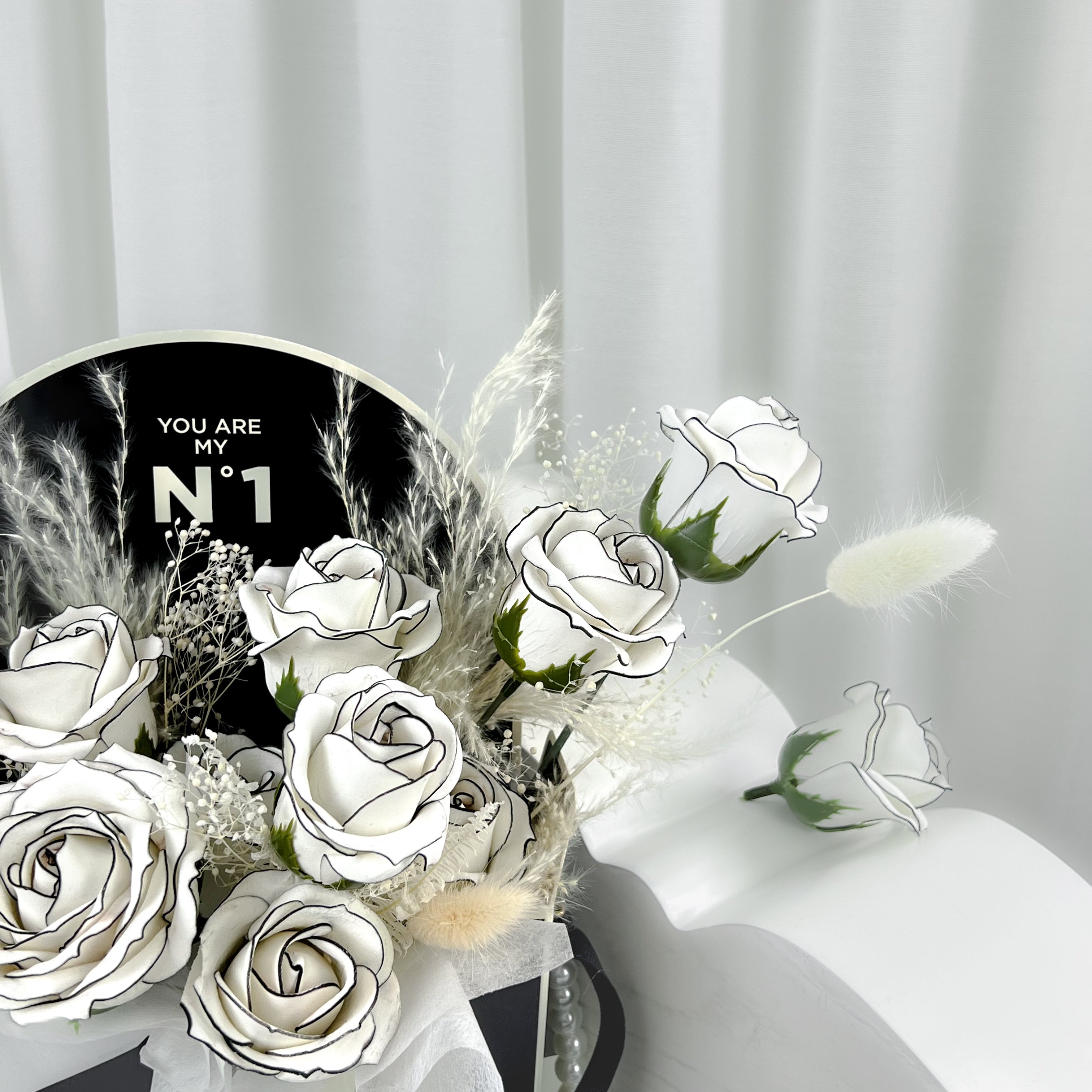 No. 1 Soap Rose Bag - Luxe Collection - Aromatears flower Soap Roses