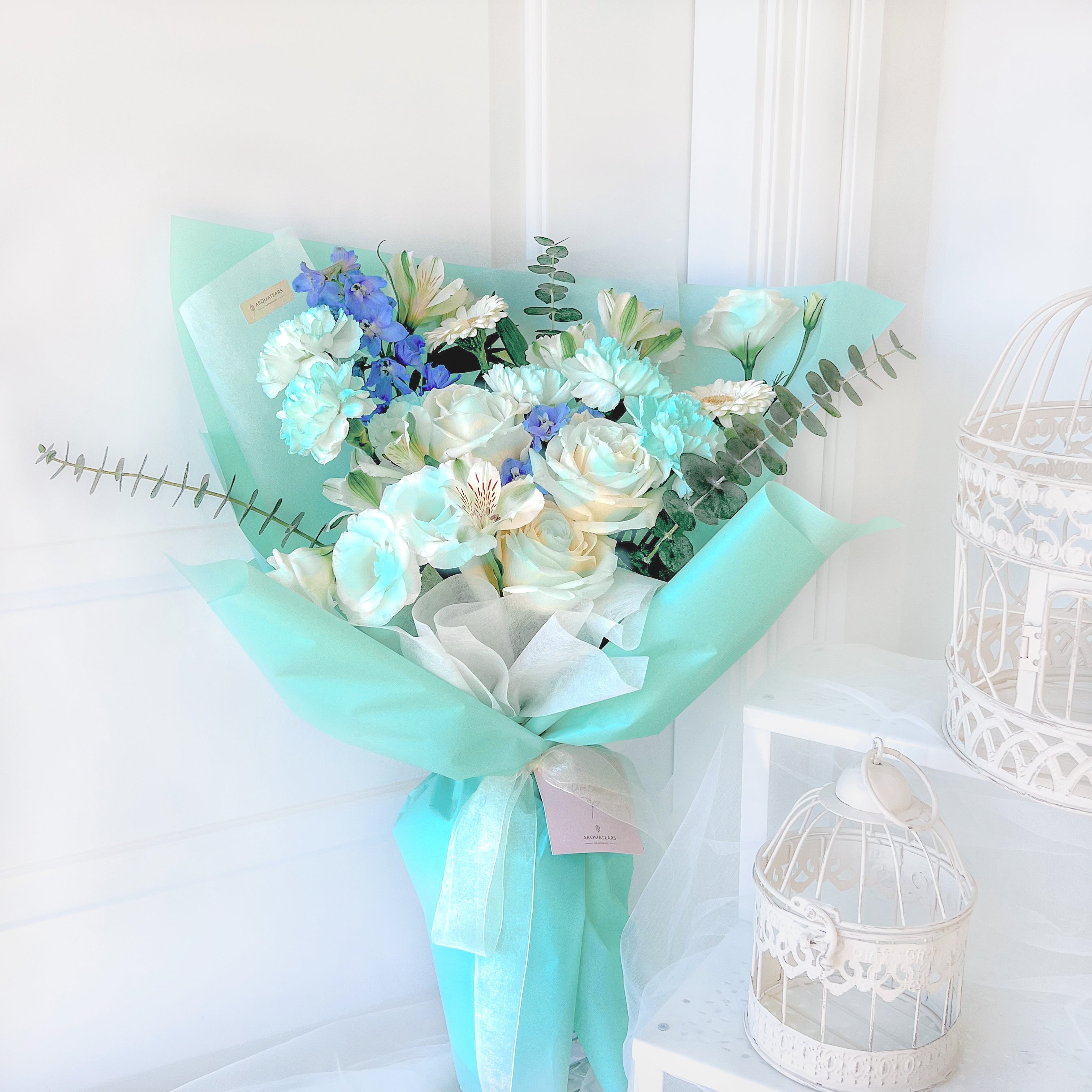 Tiffany Mint - Designer's Choice Fresh Bouquet - Aromatears flower Designer Choice