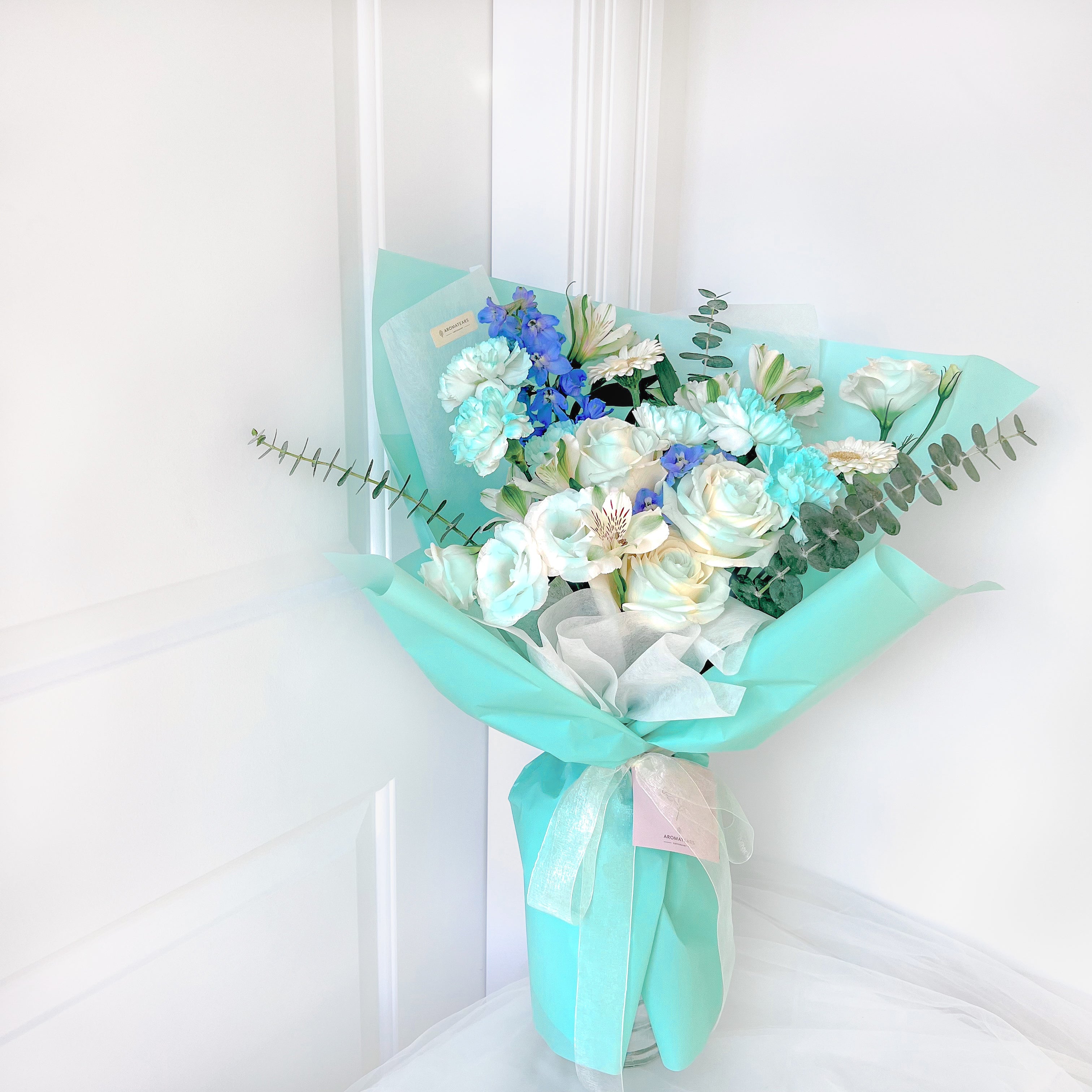 Tiffany Mint - Designer's Choice Fresh Bouquet - Aromatears flower Designer Choice